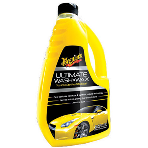 Meguiars M6201 Carwash Shampoo & Conditioner, 1-Gallon